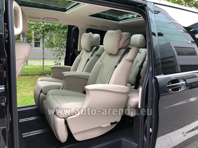 Прокат Мерседес-Бенц V300d 4MATIC EXCLUSIVE Edition Long LUXURY SEATS AMG Equipment в Милане в Ломбардии