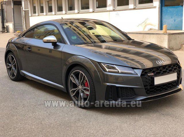 Rental Audi TTS Coupe in the Milano-Malpensa airport
