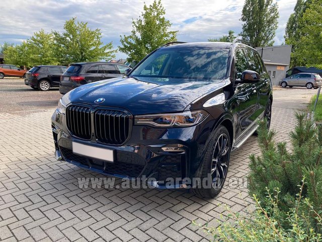 Rental BMW X7 XDrive 30d (6 seats) High Executive M Sport TV in the Bresso airport