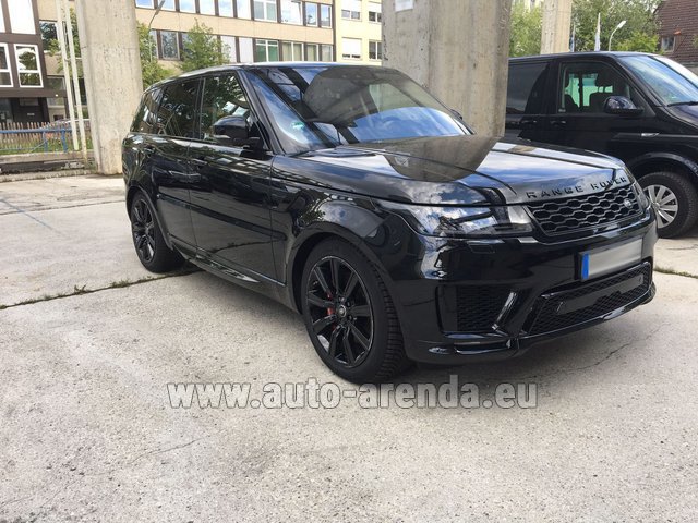 Rental Land Rover Range Rover SPORT in the Milano Linate airport (LIN)