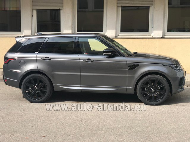 Rental Land Rover Range Rover Sport SDV6 Panorama 22 in the Milano Linate airport (LIN)