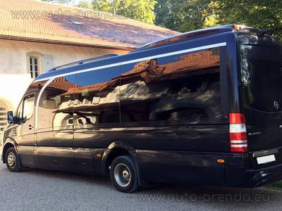 Mercedes-Benz Sprinter (18 pax) car for transfers from airports and cities in Germany and Europe.